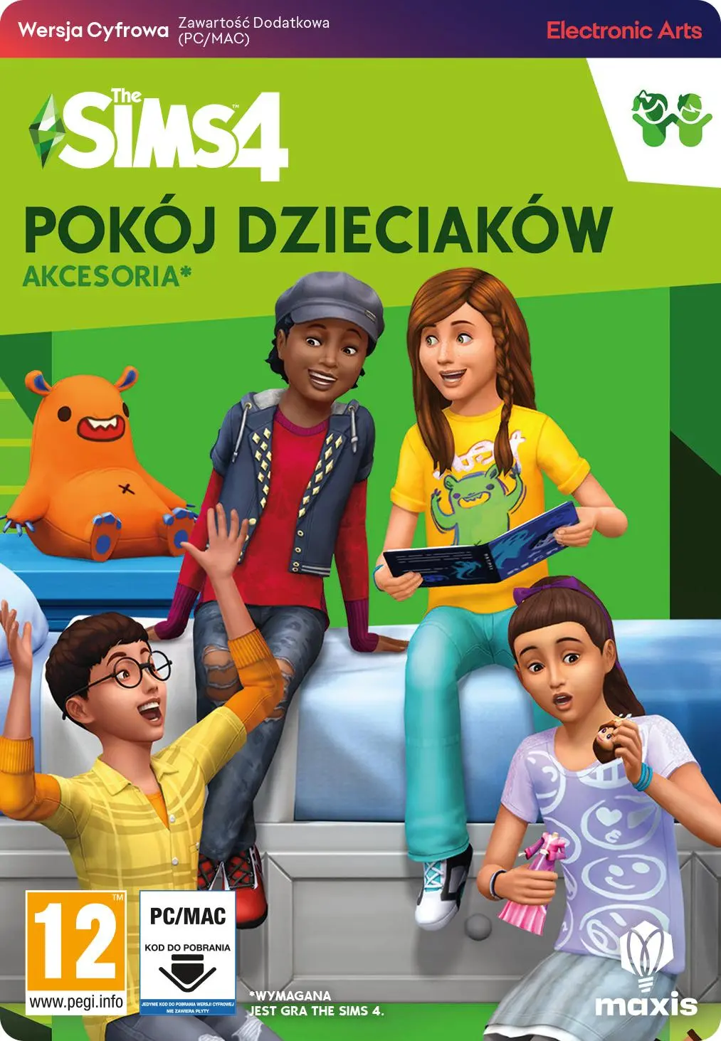 The Sims 4 Pokój Dzieciaków Akcesoria [kod aktywacyjny] PC