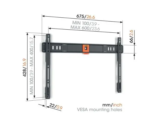 Vogels TVM 1603 od 40" do 100" Max 75kg