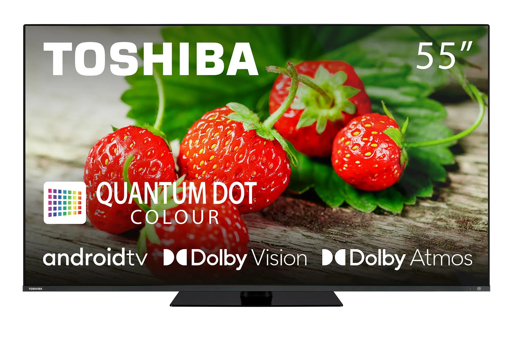 Telewizor Toshiba 55QA7D63DG 55"  QLED Android TV Dolby Vision Dolby Atmos DTS-X 60Hz DVB-T2
