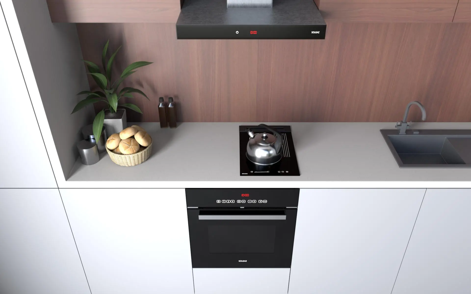 Фото Варильна поверхня газова Solgaz Optimex 2+1 G20