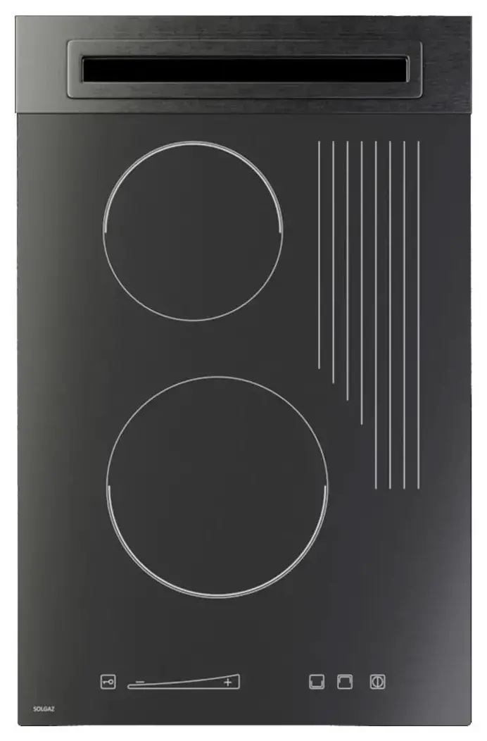 Płyta gazowa Solgaz Optimex 2+1 LPG 33cm