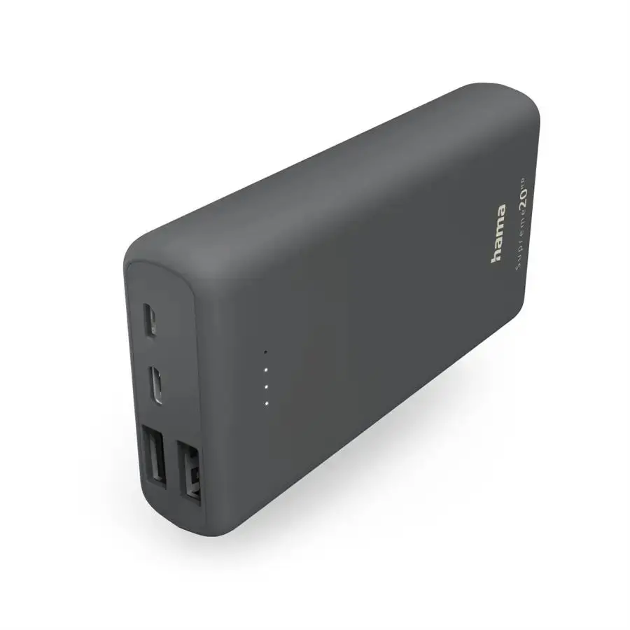 Powerbank Hama Power Pack Supreme 20HD 20000mAh Szary