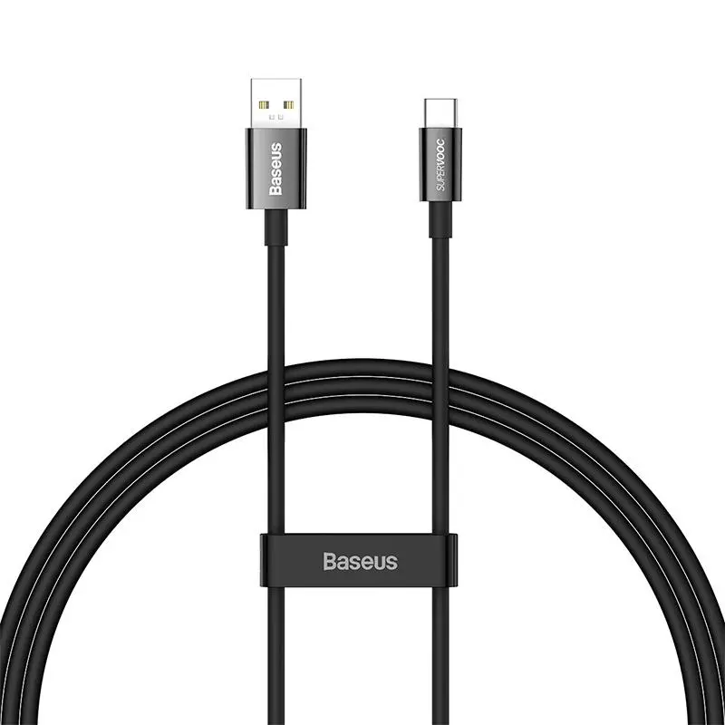 Kabel Baseus USB do USB-C Superior Series 65W 1m Czarny
