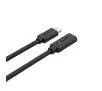 Kabel USB Unitek C14086BK USB-C 10Gbps 4K, PD 100W 1,5m Czarny