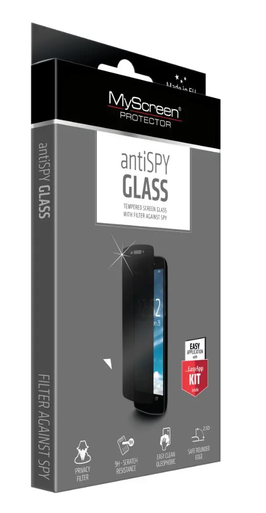Szkło hartowane MyScreen Protector Diamond Glass antiSPY do iPhone 13 mini