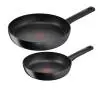 Zestaw patelni Tefal Hard Titanium G3019022 Indukcja Titanium 3X 22cm, 28cm