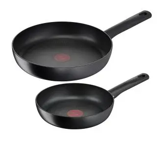 Zestaw patelni Tefal Hard Titanium G3019022 Indukcja Titanium 3X 22cm, 28cm