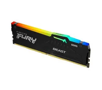 Pamięć RAM Kingston FURY Beast RGB DDR5 8GB 6000 Czarny