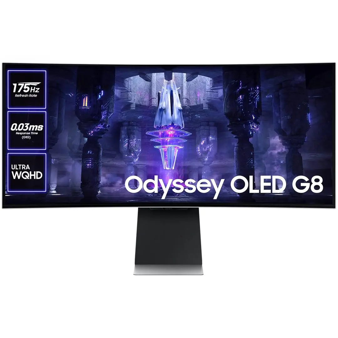 Monitor Samsung Odyssey OLED G8 S34BG850SU  34" UWQHD OLED 175Hz 0,03ms Zakrzywiony Gamingowy