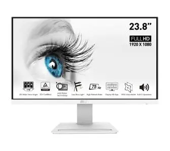 Monitor MSI PRO MP243W 24" Full HD IPS 75Hz 5ms