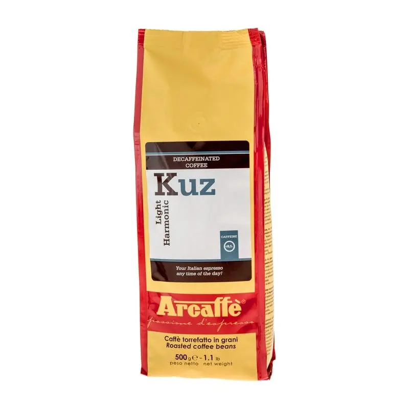 Kawa ziarnista Arcaffe Kuz bezkofeinowa 500g