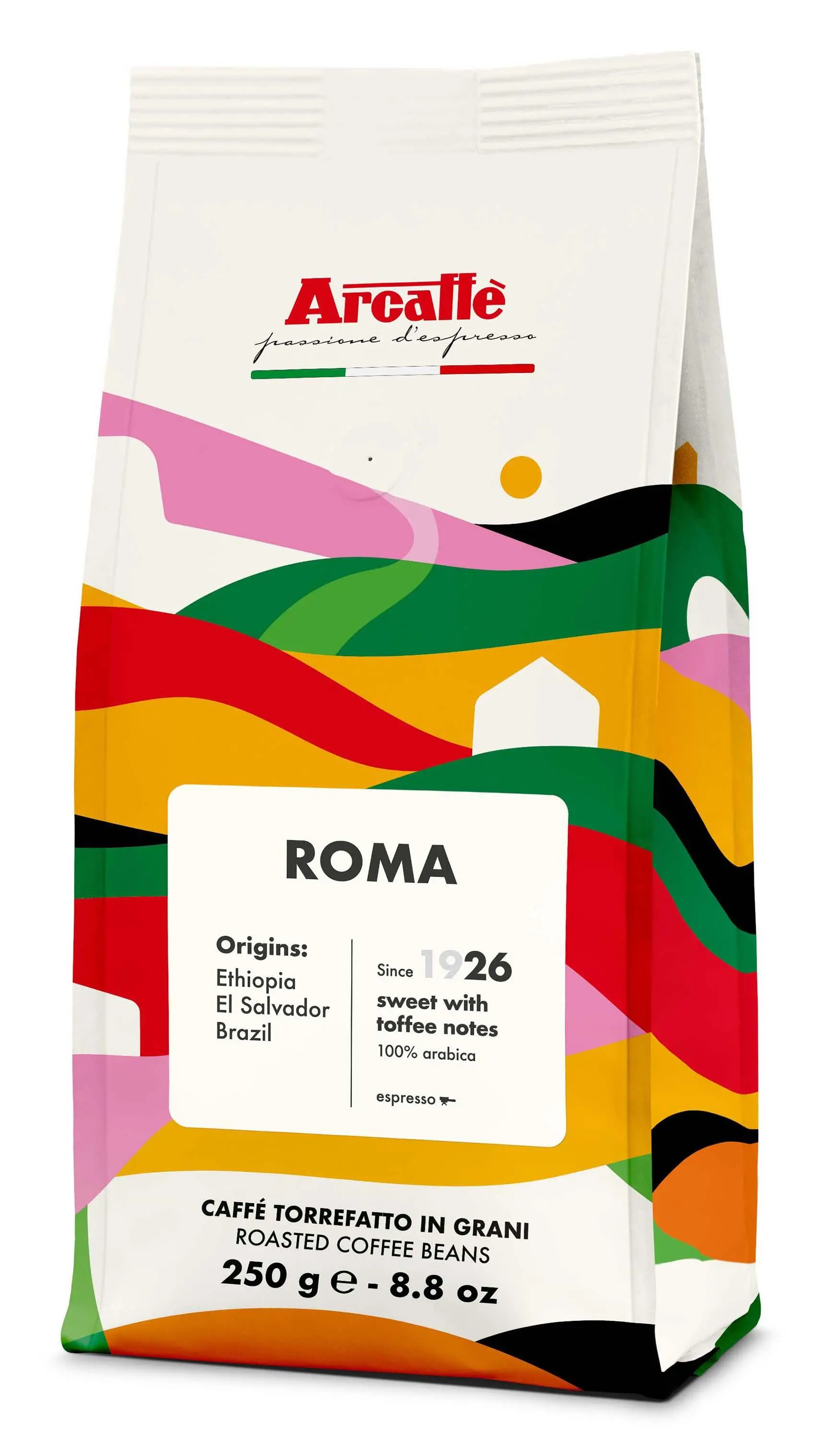 Kawa ziarnista Arcaffe Roma 250g
