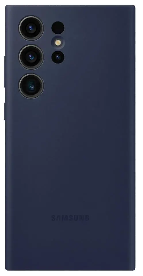 Etui Samsung Silicone Cover do Galaxy S23 Ultra Granatowy