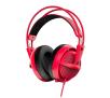 Słuchawki przewodowe z mikrofonem SteelSeries Siberia 200 - forget red