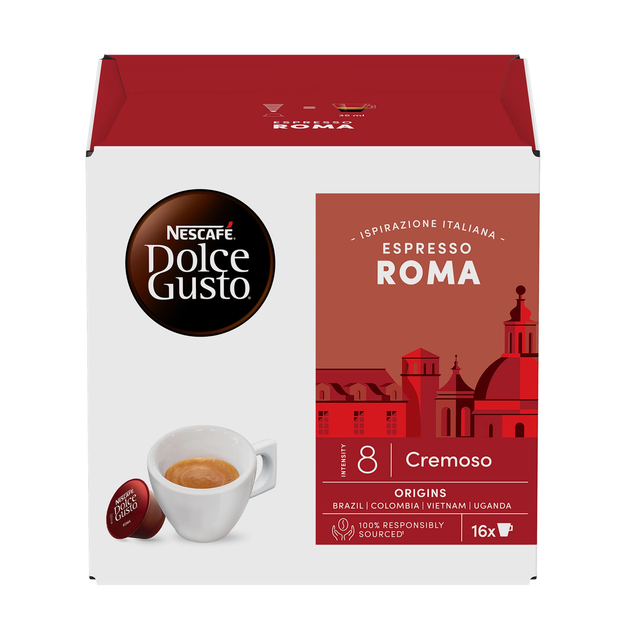 Kapsułki Nescafe Dolce Gusto Espresso Roma 16szt.