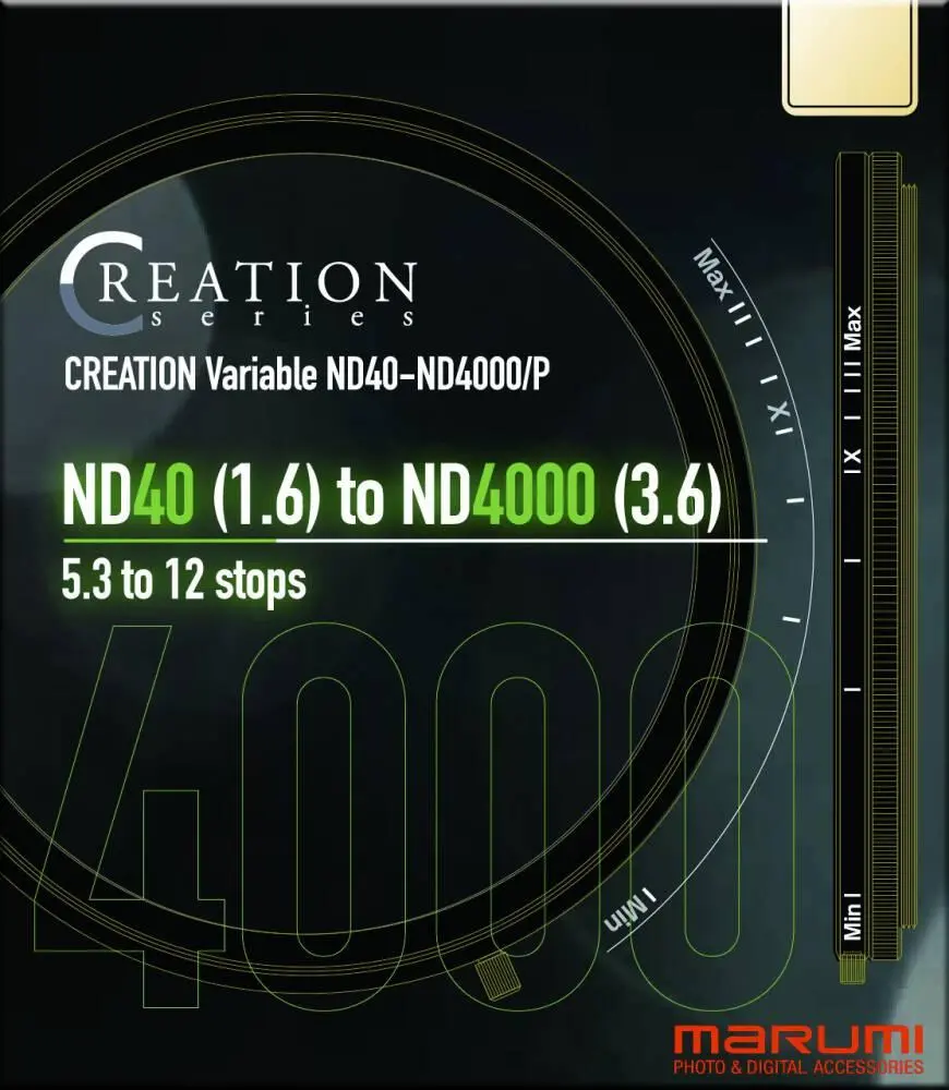 Filtr Marumi Creation Vari-ND 40-4000 82mm