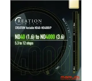 Marumi Creation Vari-ND 40-4000 82mm - Kup na Raty - RRSO 0%