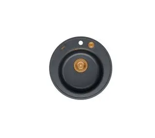 Quadron HB8301U8-C1 P2O Morgan 210 Granitowy Czarny metalik/Miedziany - DRUGI -30%, ALBO 5-TY ZA 1ZŁ - Kup na Raty - RRSO 0%