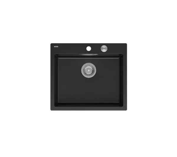 Quadron HB8304U7-BS P2O Morgan 110 Granitowy Czarny metalik/Stalowy