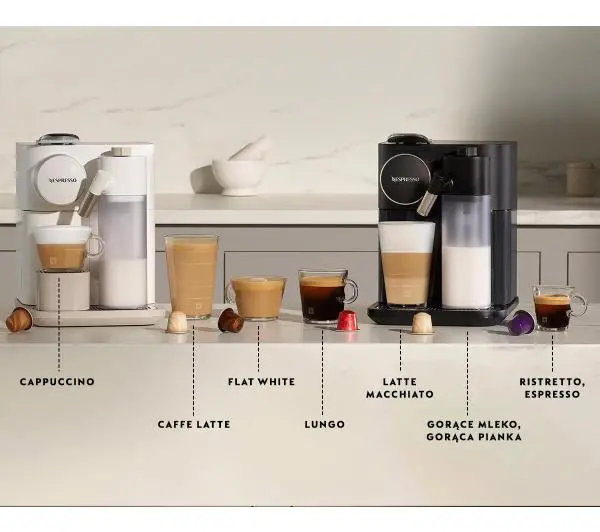 DeLonghi Nespresso Gran Lattissima EN640W - ⚡ EURO HIT CENOWY! ⚡ - Kup na Raty - RRSO 0%