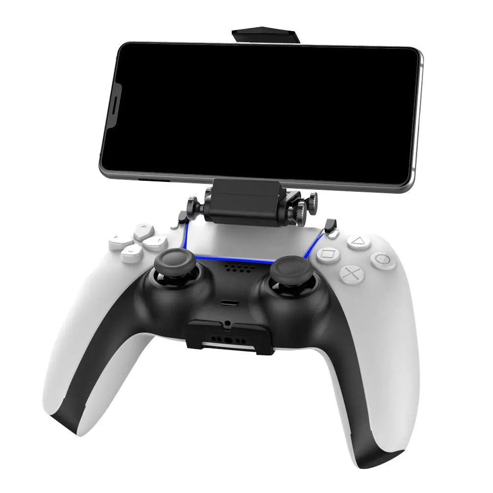 Uchwyt FroggieX FX-P5-CL-B na telefon do pada DualSense