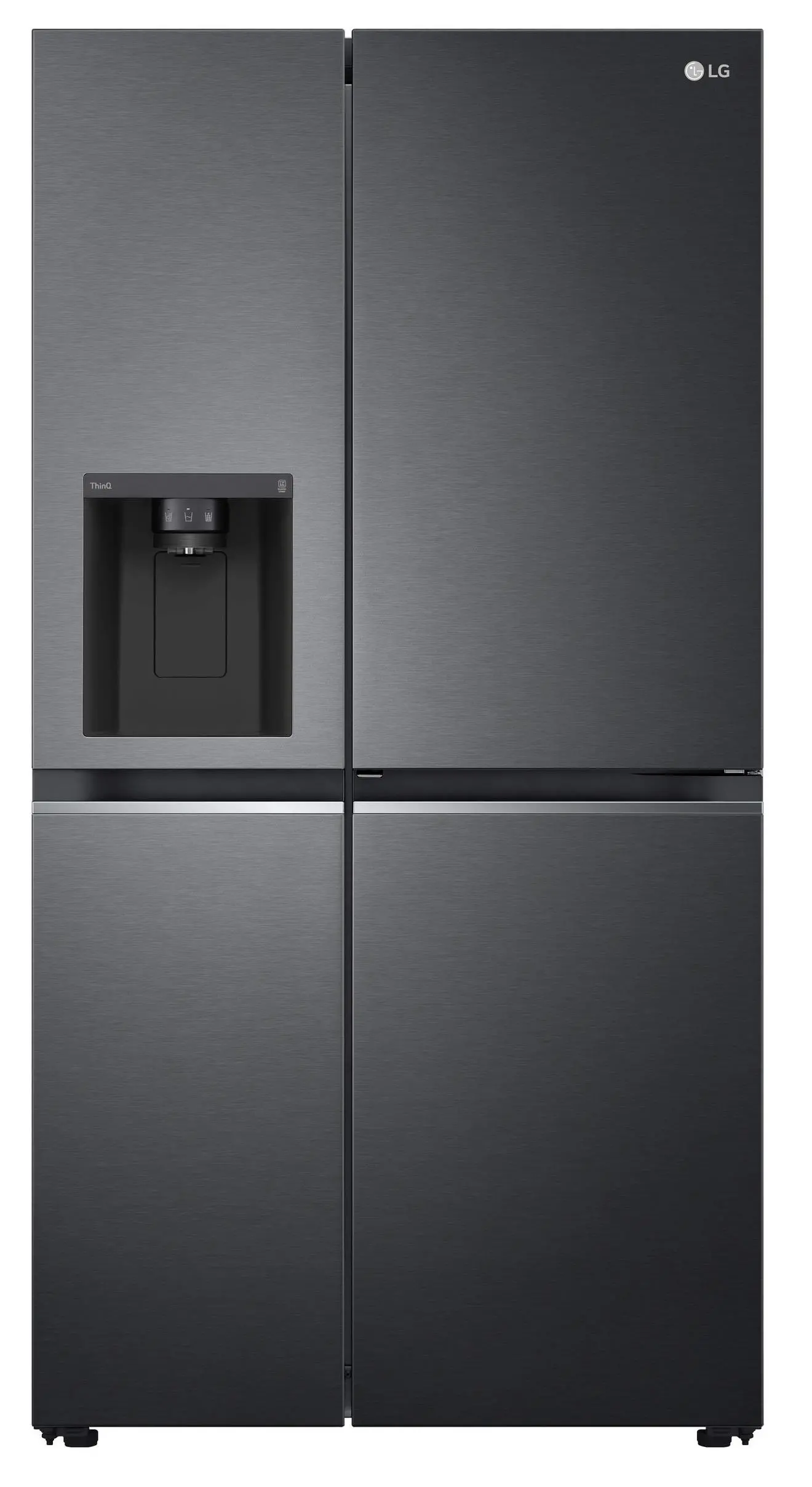 Lodówka LG GSJV71MCTE Pełny No Frost 179cm Dystrybutor wody Zdalne sterowanie Ciemny grafit mat