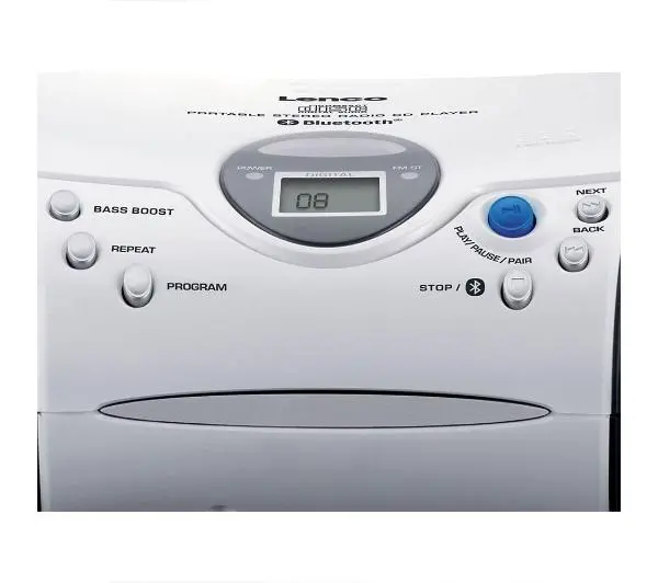 Lenco SCD-24BT Bluetooth Czarno-srebrny