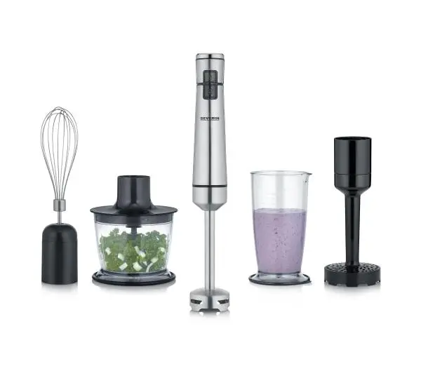 Severin SM 3775 150W Rozdrabniacz Końcówka do puree Końcówka do ubijania - Kup na Raty - RRSO 0%