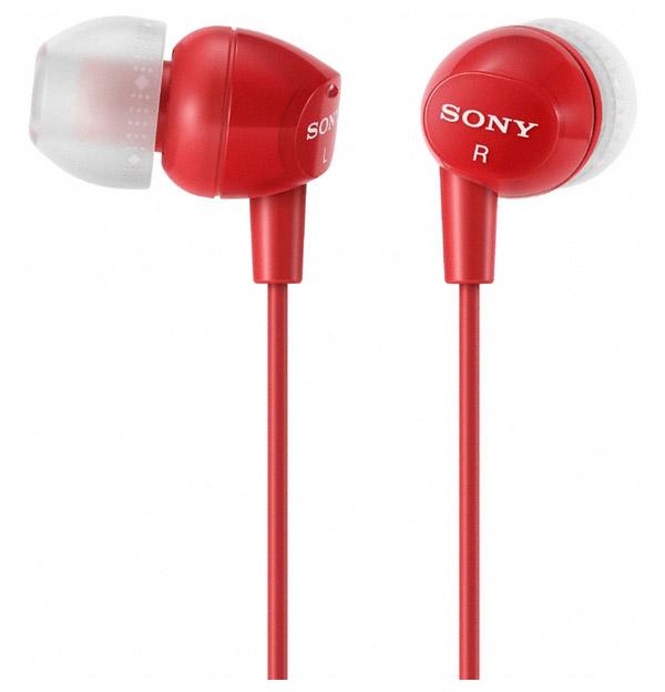 Słuchawki przewodowe Sony MDR-EX10LP (czerwony)