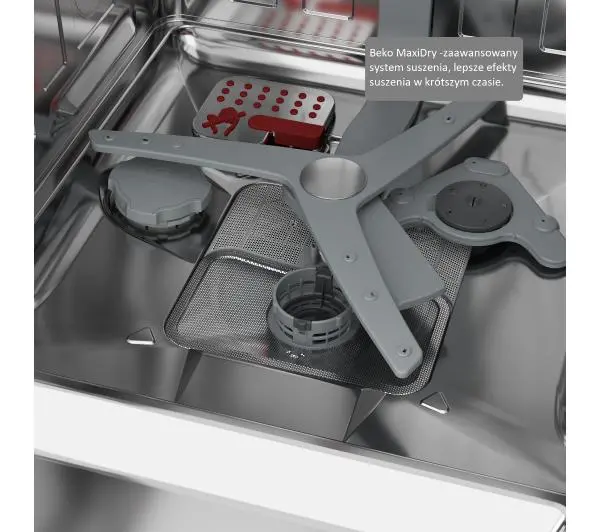 Beko bPro500 BDIN38646MD 59,8cm Automatyczne otwieranie drzwi Szuflada na sztućce - DRUGI -30%, ALBO 5-TY ZA 1ZŁ - Kup na Raty - RRSO 0%