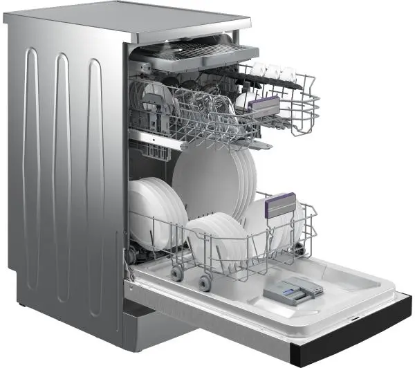 Beko bPro500 BDFS26042XQ 44,8cm Automatyczne otwieranie drzwi Szuflada na sztućce - DRUGI -30%, ALBO 5-TY ZA 1ZŁ - Kup na Raty - RRSO 0%
