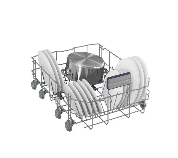 Beko bPro500 BDFS26042XQ 44,8cm Automatyczne otwieranie drzwi Szuflada na sztućce - DRUGI -30%, ALBO 5-TY ZA 1ZŁ - Kup na Raty - RRSO 0%