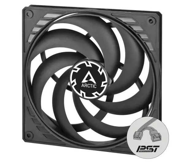 Arctic P14 Slim PWM PST 140mm Czarny