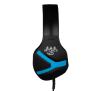 Słuchawki przewodowe z mikrofonem Konix Mythics Nemesis PS4 Nauszne Czarno-niebieski