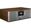 Radioodbiornik Lenco DIR-270WD Radio FM DAB+ Internetowe Bluetooth Srebrno-brązowy