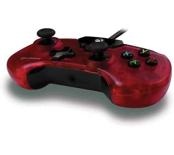 Hyperkin X91 Wired Controller Ruby Red do Xbox, PC Przewodowy