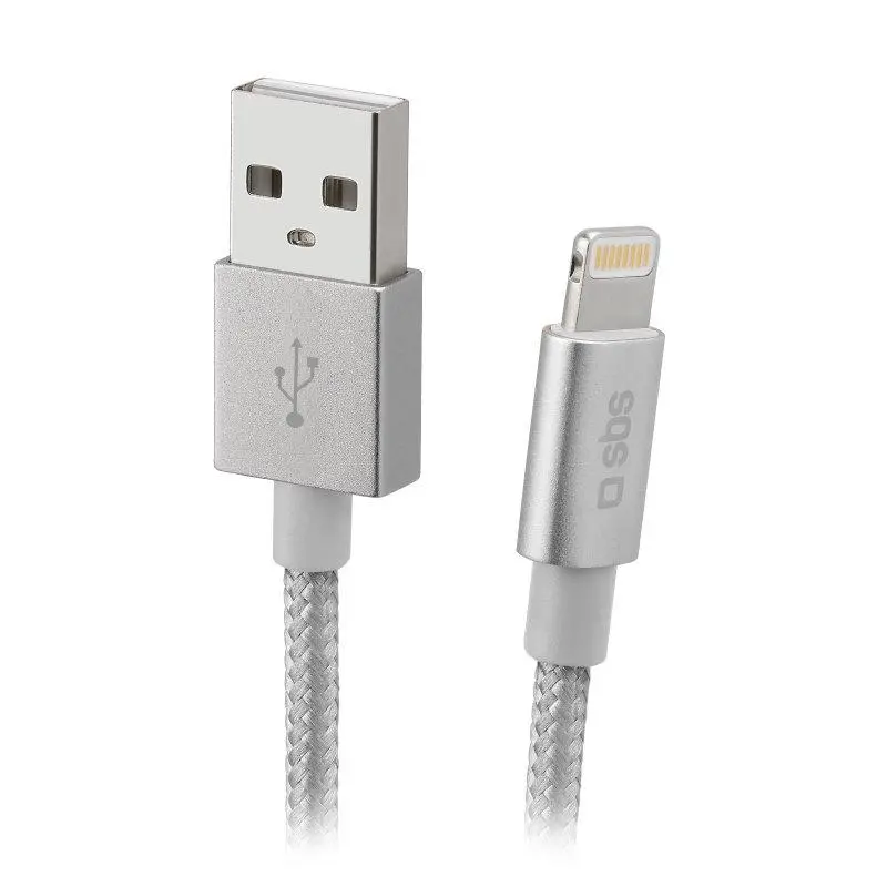 Kabel SBS USB do Lightning 1m Szary