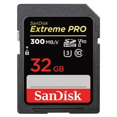 Karta pamięci SANDISK Extreme PRO SDHC UHS-II V90 300MB/s 32GB