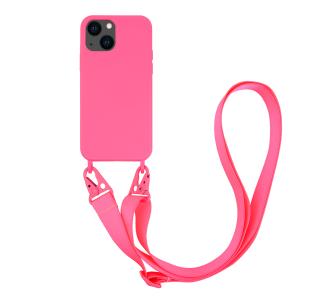 Etui Vivanco Necklace Cover do iPhone 13 Różowy
