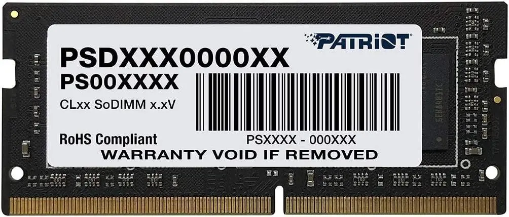Pamięć Patriot Signature Line DDR4 16GB 2400 CL17 SODIMM Czarny