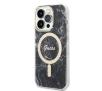 Zestaw Guess GUBPP14XHMEACSK ładowarka indukcyjna + etui Marble MagSafe do iPhone 14 Pro Max