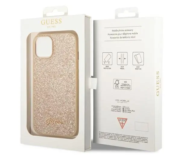 Guess Glitter Script GUHCP14MHGGSHD do iPhone 14 Plus