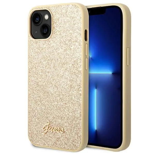 Etui Guess Glitter Script GUHCP14MHGGSHD do iPhone 14 Plus