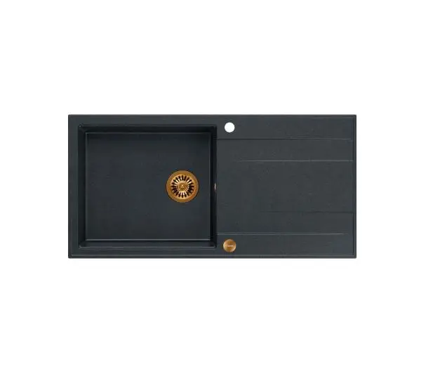 Quadron HCQE10050U8_PVDC1 P2O Evan 146 XL Granitowy Czarny metalik/Miedziany