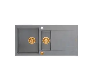 Quadron HQE5510050U5_PVDC1 P2O Evan 156 Granitowy Szary/Miedziany - DRUGI -30%, ALBO 5-TY ZA 1ZŁ - Kup na Raty - RRSO 0%