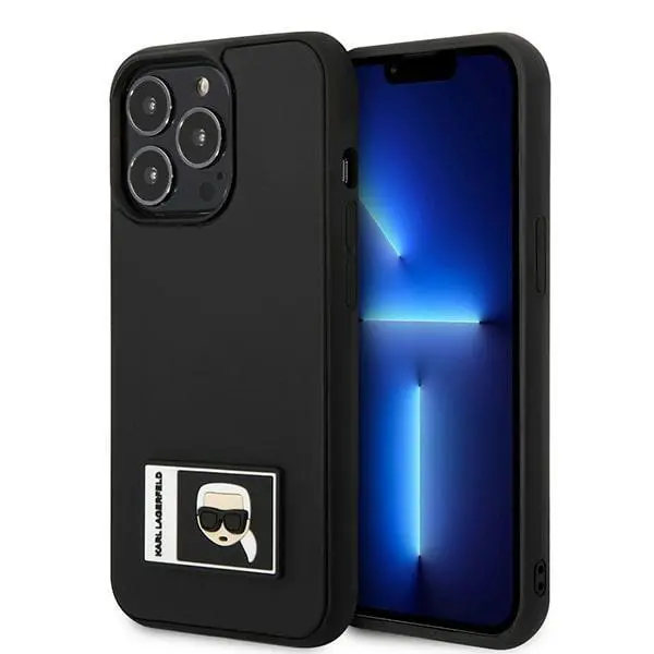 Etui Karl Lagerfeld Ikonik Patch KLHCP13X3DKPK do iPhone 13 Pro Max