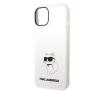 Etui Karl Lagerfeld Silicone Choupette KLHCP14MSNCHBCH do iPhone 14 Plus