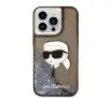 Etui Karl Lagerfeld Glitter Karl Head KLHCP14XLNKHCK do iPhone 14 Pro Max