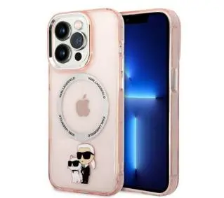 Karl Lagerfeld Iconic Karl & Choupette Magsafe KLHMP14LHNKCIP do iPhone 14 Pro