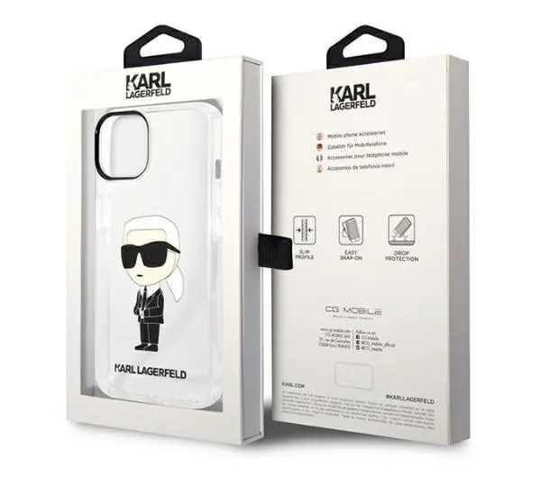 Karl Lagerfeld Ikonik KLHCP14MHNIKTCT do iPhone 14 Plus
